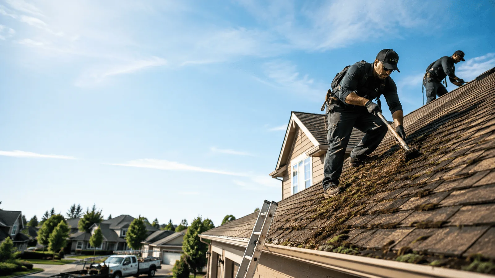 Roof Moss Removal in Corcoran, CA near me